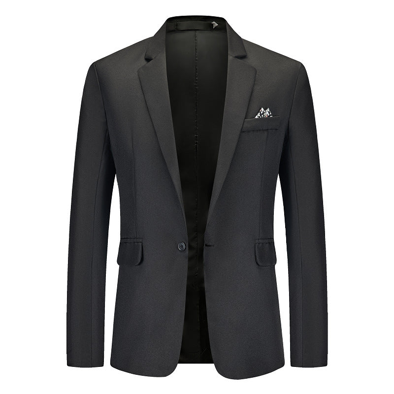 Herren Eleganter Anzugblazer mit feiner Struktur und modernem Schnitt R&B
