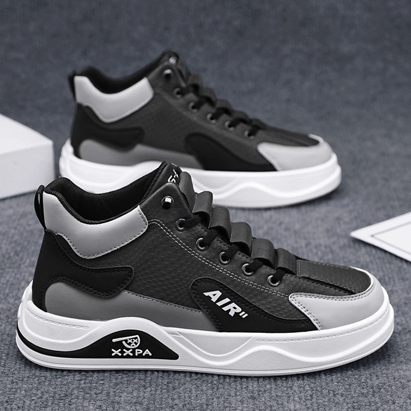 Herren Sportliche High-Top Sneakers mit rutschfester Sohle und atmungsaktivem Obermaterial R&B