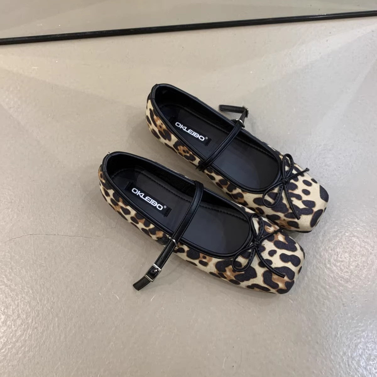 Damen Ballerinas mit dekorativem Schleifenakzent und bequemer Fußbettung R&B