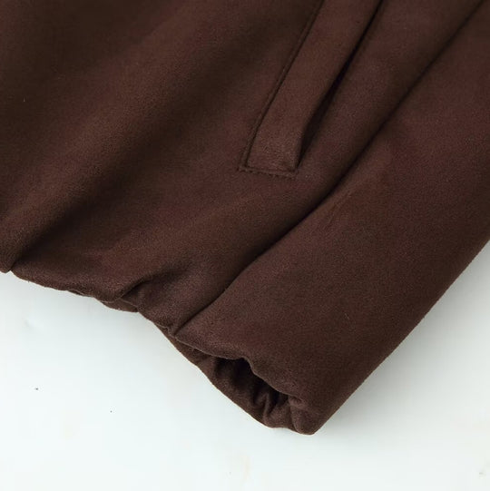 Damen elegante Steppjacke mit hohem Kragen R&B