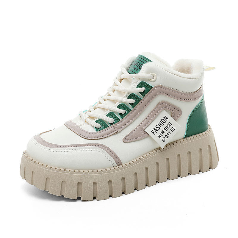 Damen High-Top Sneaker mit dämpfender Sohle und atmungsaktivem Design R&B