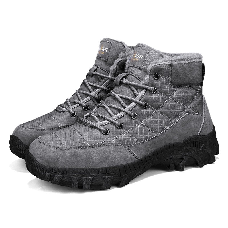 Damen Winterstiefel mit warmem Futter und rutschfester Sohle R&B