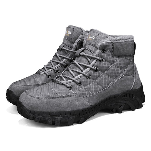 Damen Winterstiefel mit warmem Futter und rutschfester Sohle R&B