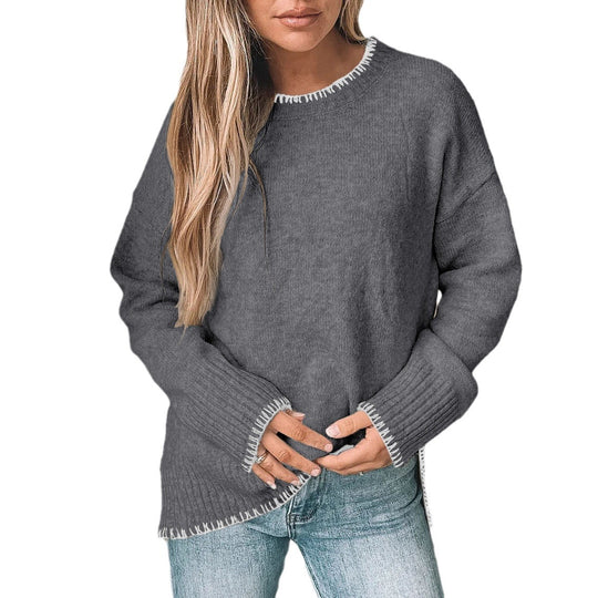 Damen Übergrößen Strickpullover R&B