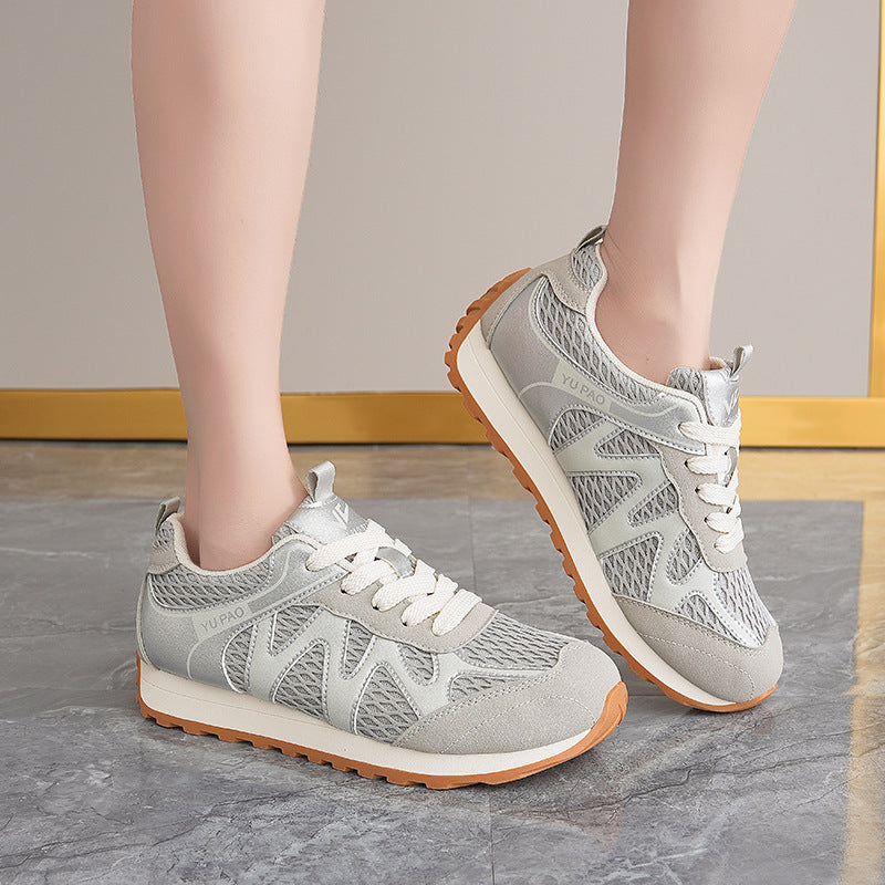 Damen Atmungsaktive Sport Sneakers mit rutschfester Sohle und dämpfendem Fußbett R&B