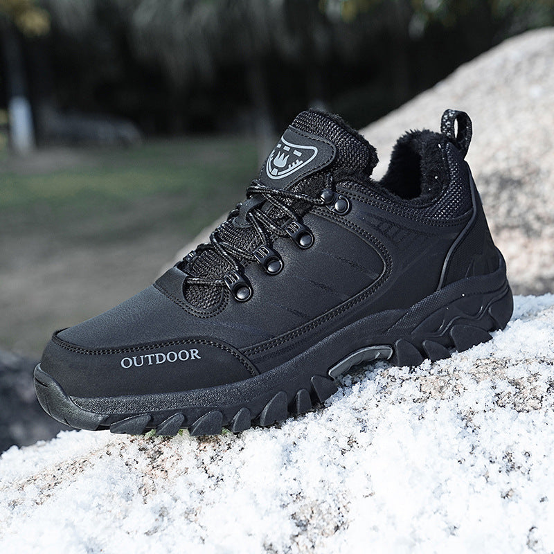 Herren Outdoor-Schnürschuhe mit isolierendem Futter und rutschfester Sohle R&B