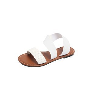 Damen Bequeme Riemchensandalen mit geflochtenem Design R&B