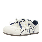 Damen Sportliche Sneaker mit eleganter Perlenapplikation und atmungsaktivem Mesh-Obermaterial