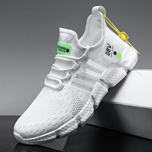 Damen Leichte Sportsneaker mit atmungsaktivem Mesh-Obermaterial und dynamischer Dämpfungstechnologie R&B