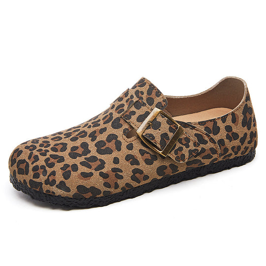 Damen Modische Clogs mit Pferdeschweif-Muster R&B