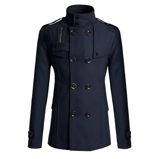 Damen Modischer Trenchcoat mit asymmetrischem Schnitt und praktischen Taschen R&B