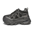 Damen Sportliche und stylische Chunky Sneakers mit atmungsaktivem Mesh und dämpfender Sohle R&B