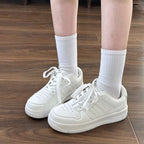 Damen Sportliche Sneakers mit modischem Streifen-Design