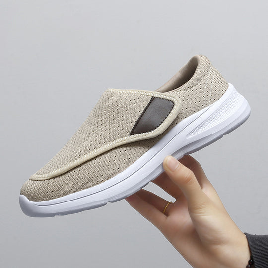 Damen Atmungsaktive Slip-On Sneakers mit elastischem Einstieg R&B