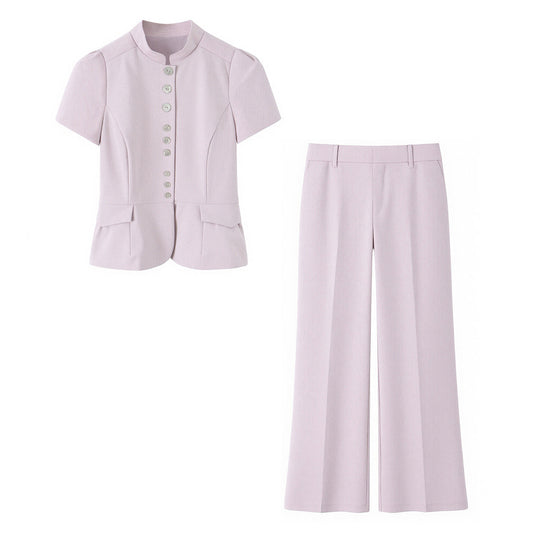 Damen elegante Palazzo-Hose R&B