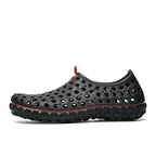 Damen Freizeit-Badeschuhe mit atmungsaktiver Oberflächenstruktur