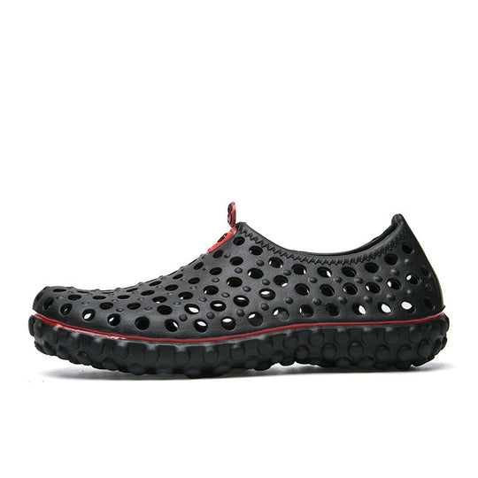 Damen Freizeit-Badeschuhe mit atmungsaktiver Oberflächenstruktur R&B
