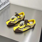 Damen modische Sneakers mit elegantem Sportdesign und hochwertigem Materialmix R&B