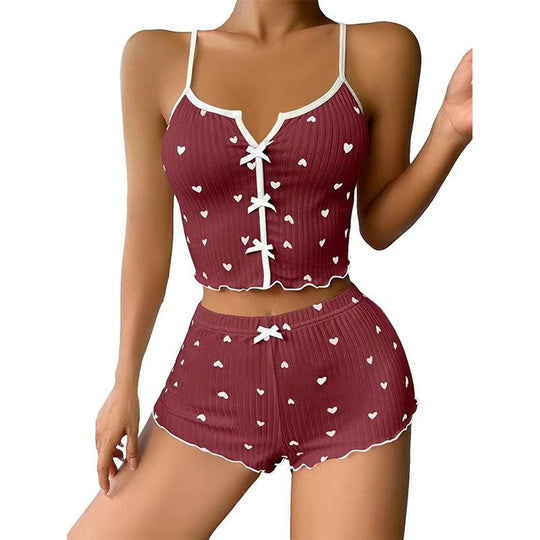 R&B | Bedrucktes Pyjama-Set