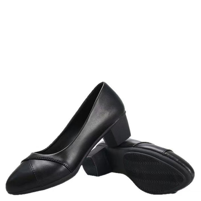 Damen Elegante und bequeme Pumps mit Blockabsatz R&B