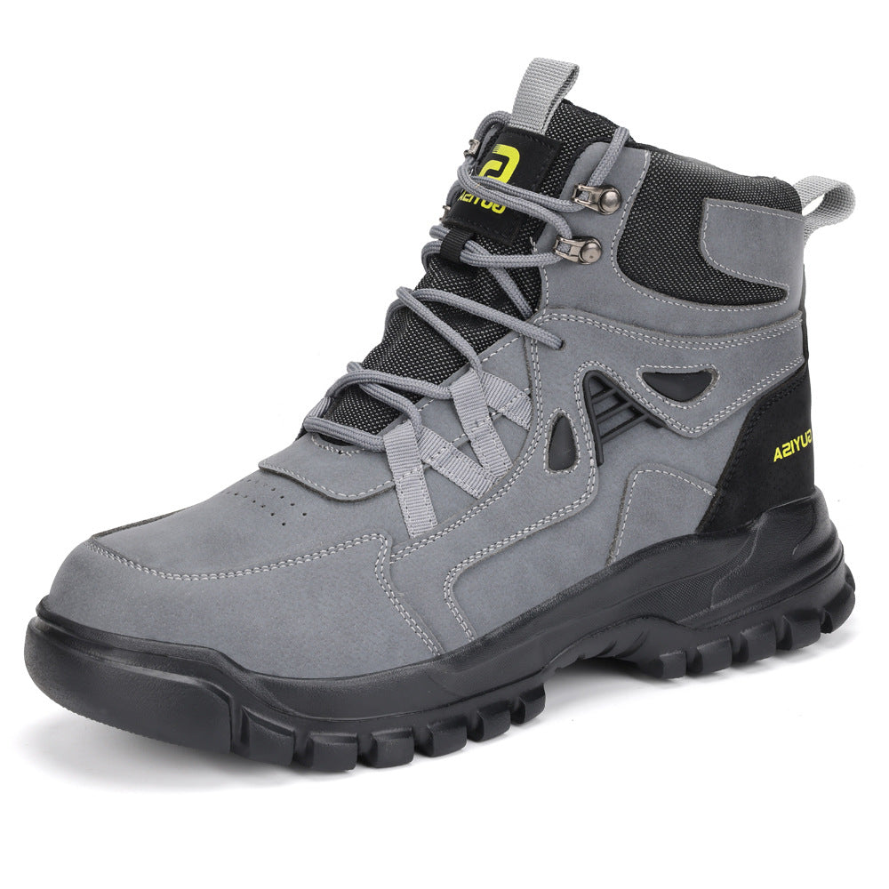 Herren multifunktionale Outdoor-Schuhe mit robustem Knöchelschutz und rutschfester Sohle R&B