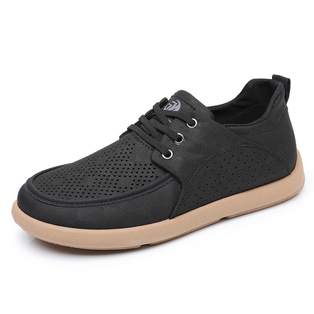 Damen Atmungsaktive Sneaker mit Lochmuster und rutschfester Sohle R&B