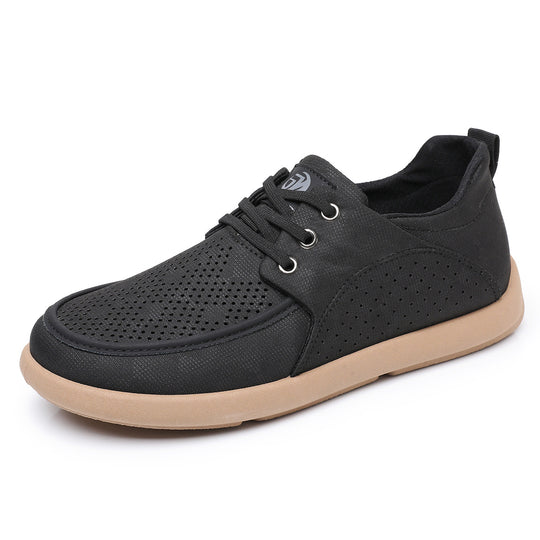 Damen Atmungsaktive Sneaker mit Lochmuster und rutschfester Sohle R&B