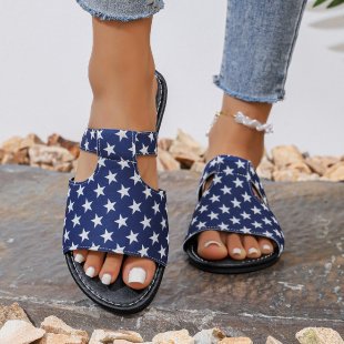 Damen Blumige Sandalen im modernen Design R&B