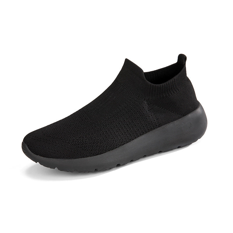 Damen Sportliche Sockenschuhe mit flexiblem Obermaterial und rutschfester Sohle