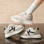 Damen Elegante Freizeit-Sneaker mit atmungsaktiver Sohle und gepolstertem Innenfutter R&B