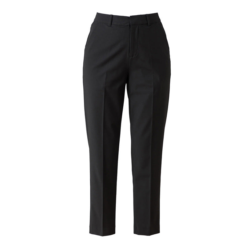 Damen komfortable Anzug Stoffhose weit