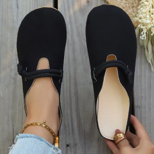 Damen Komfortable Einlegesohlen-Clogs mit flexibler Schnürung R&B