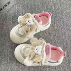 Damen Mode Sneaker mit verspieltem Design und kuscheligem Detail R&B