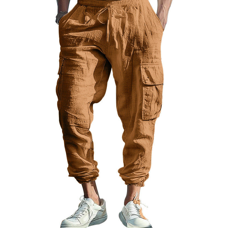 Herren Cargo-Hose mit elastischem Bund und praktischen Seitentaschen R&B