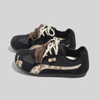 Damen Sneakers mit verspieltem Katzenmotiv und bequemer Dämpfung