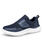 Damen Sportliche Slip-On Sneakers mit elastischem Klettverschluss R&B
