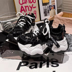 Damen Sportliche Chunky Sneakers mit atmungsaktivem Material und rutschfester Sohle R&B