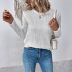 Damen Elegante und luftige Bluse mit Stickerei R&B