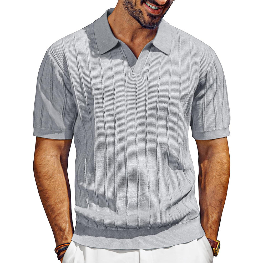 R&B | Mesh-Loch hohler Strickpullover