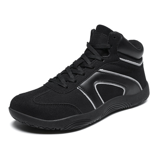 Damen Sportliche High-Top Sneaker mit strapazierfähigem Obermaterial und rutschfester Sohle R&B