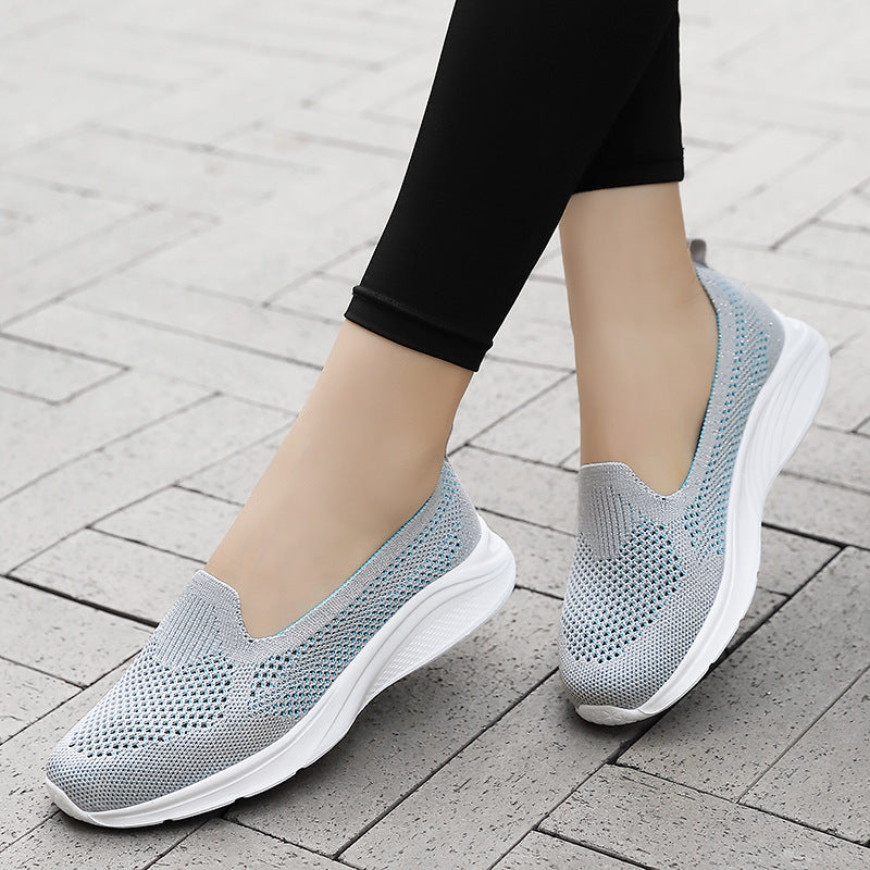 Damen nan nahtloser Sockensneaker mit Memory-Fußbett und flexibler Leichtlaufsohle R&B