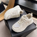 Damen Sportliche Sneakers mit atmungsaktiver Mesh-Oberfläche und komfortabler Dämpfung R&B