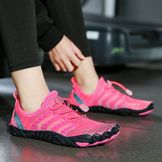 Damen Wassersportschuhe mit rutschfester Sohle und atmungsaktivem Mesh-Obermaterial R&B
