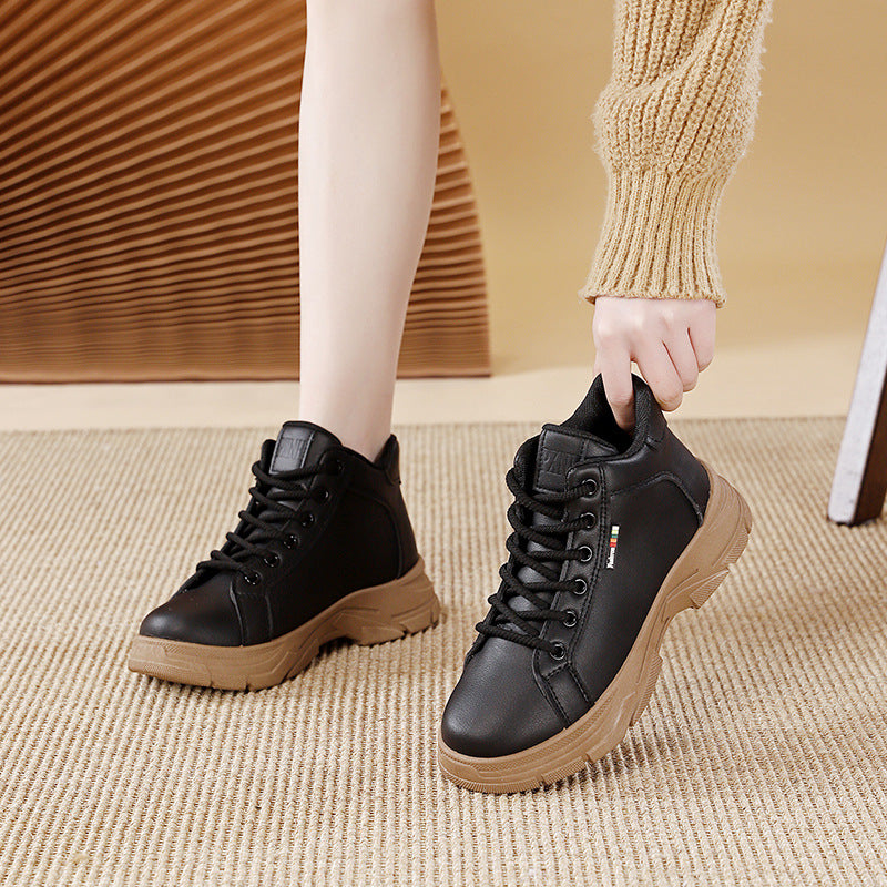 Damen High-Top Sneakers mit robustem Profil und optimaler Dämpfung R&B