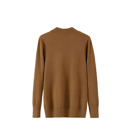 Damen gemütlicher Strickcardigan mit praktischen Taschen und offenem Schnitt R&B
