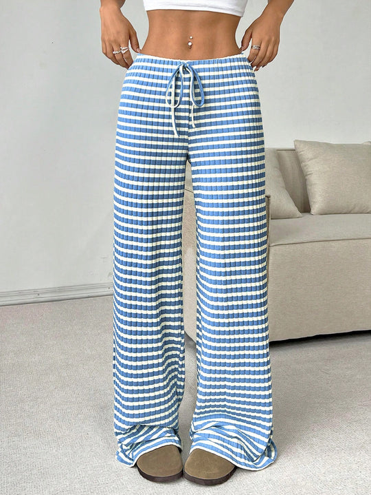 Damen luftige Komfort-Hose mit elastischem Bund und Taschen R&B
