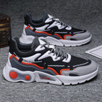 Damen Sportliche Chunky Sneakers mit atmungsaktiver Oberflächenstruktur R&B