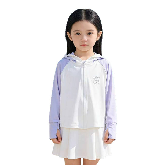 Damen Sommerliche UV-Schutzjacke mit Kapuze R&B