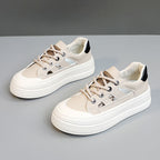 Damen Chunky Sneaker mit modischem Farbkontrast und bequemer Dämpfung R&B