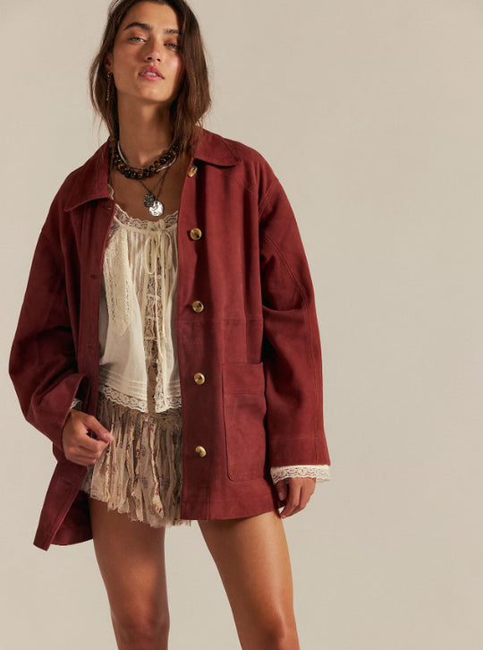Damen zeitgemäße Utility-Jacke R&B